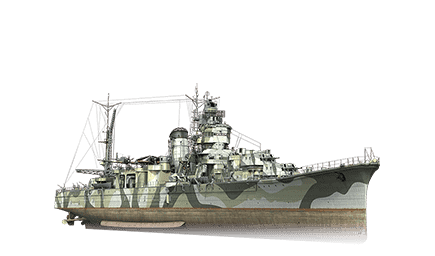 Yahagi Warships detailed statistics WoWS Stats & Numbers EU